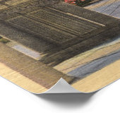 Uitzicht van de Memorial Church, Stanford U. Poster (Hoek)