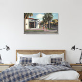 Uitzicht van de Memorial Library van Welwood Murra Canvas Afdruk (Insitu (Slaapkamer))