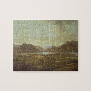 Uitzicht van de meren en bergen van Killarney, Ire Legpuzzel