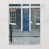 Uitzicht van de meridiaanlijn briefkaart (Voorkant)