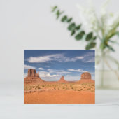 Uitzicht van de Mittens, Monument Valley Briefkaart (Staand voorkant)
