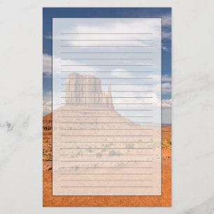 Uitzicht van de Mittens, Monument Valley Briefpapier
