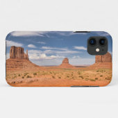 Uitzicht van de Mittens, Monument Valley Case-Mate iPhone Case (Achterkant (horizontaal))