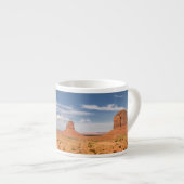 Uitzicht van de Mittens, Monument Valley Espresso Kop (Voorkant rechts)