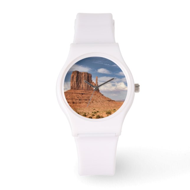 Uitzicht van de Mittens, Monument Valley Horloge (Voorkant)
