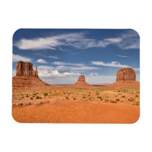 Uitzicht van de Mittens, Monument Valley Magneet