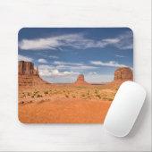 Uitzicht van de Mittens, Monument Valley Muismat (Met muis)