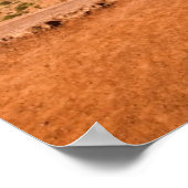 Uitzicht van de Mittens, Monument Valley Poster (Hoek)