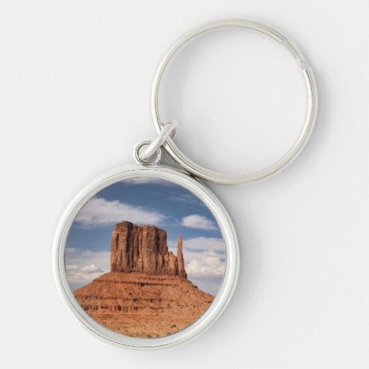 Uitzicht van de Mittens, Monument Valley Sleutelhanger (Voorkant)