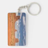 Uitzicht van de Mittens, Monument Valley Sleutelhanger (achterkant)