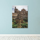 Uitzicht van de modder canvas afdruk (Insitu (Houten vloer))