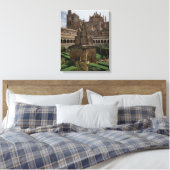Uitzicht van de modder canvas afdruk (Insitu (Slaapkamer))