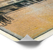 Uitzicht van de Modesto Welcoming ArchModesto, CA Poster (Hoek)