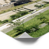 Uitzicht van de moskee Ottomaan, gebouwd c.1569-75 Poster (Hoek)