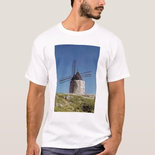 Uitzicht van de Moulin de Daudet T-shirt (Voorkant)