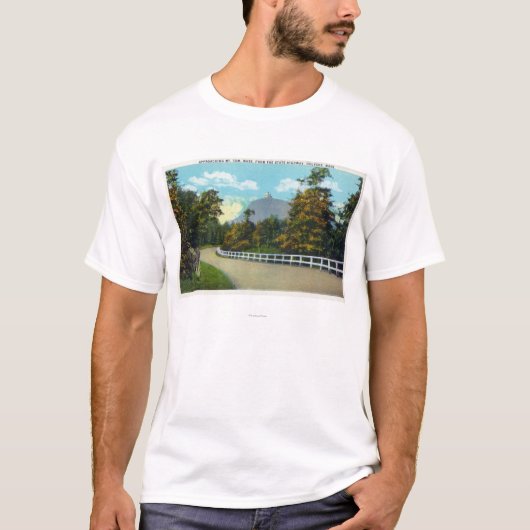 Uitzicht van de Mount T-shirt (Voorkant)