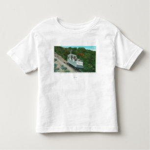 Uitzicht van de Mt. Lowe Inline Cable Car Kinder Shirts
