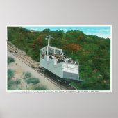 Uitzicht van de Mt. Lowe Inline Cable Car Poster (Voorkant)