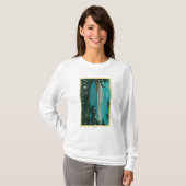 Uitzicht van de Mt. Roos HighwayLake Tahoe, CA T-shirt (Voorkant volledig)