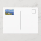 Uitzicht van de mt. Solaro-top van de kust van ama Briefkaart (Achterkant)