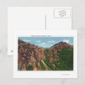 Uitzicht van de Mt-top van Whiteface Briefkaart (Voorkant / Achterkant)