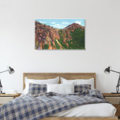 Uitzicht van de Mt-top van Whiteface Canvas Afdruk (Insitu (Slaapkamer))