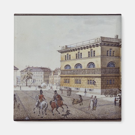 Uitzicht van de Munt, Berlijn Magneet (Voorkant)