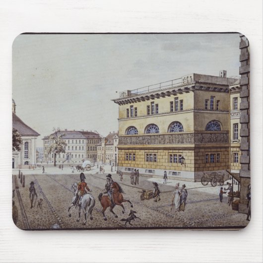 Uitzicht van de munt, Berlijn Muismat (Voorkant)