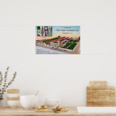 Uitzicht van de "must-Hatch Incubator" Co Bldg Poster (Keuken)