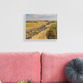 Uitzicht van de muur van Hadrian in Northumberland Canvas Afdruk (Insitu (Woonkamer))