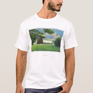Uitzicht van de Muziek Tanglewood Shed and Grounds T-shirt