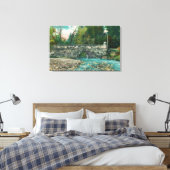 Uitzicht van de Napa County Bridge-Napa, CA Canvas Afdruk (Insitu (Slaapkamer))