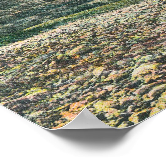 Uitzicht van de Napa County Bridge-Napa, CA Poster (Hoek)