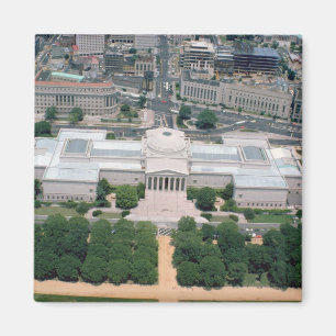 Uitzicht van de nationale kunstgalerie magneet