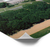 Uitzicht van de nationale kunstgalerie poster (Hoek)