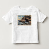 Uitzicht van de natuurlijke Arch, Emerald Cove Kinder Shirts (Voorkant)
