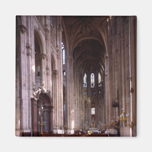 Uitzicht van de nave, 1578-1637 magneet (Voorkant)