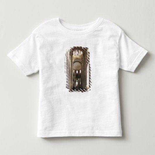 Uitzicht van de nave, c.1050 (foto) 2 kinder shirts (Voorkant)