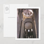 Uitzicht van de nave, c.1050 (foto) briefkaart (Voorkant / Achterkant)