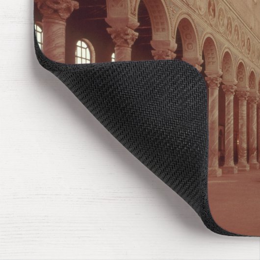 Uitzicht van de nave en het altaar muismat (Hoek)