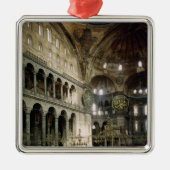 Uitzicht van de nave metalen ornament (Voorkant)