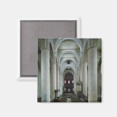 Uitzicht van de nave, naar het altaar gericht magneet (Voorkant / Achterkant)