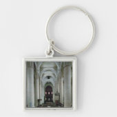 Uitzicht van de nave, naar het altaar gericht sleutelhanger (Voorkant)