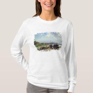 Uitzicht van de Nederlandse kust T-shirt