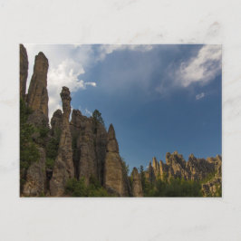Uitzicht van de Needles Highway, South Dakota Briefkaart