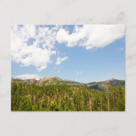 Uitzicht van de Needles Highway, South Dakota Briefkaart