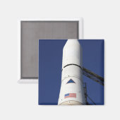 Uitzicht van de neuskegel van de delta IV-raket Magneet (Voorkant / Achterkant)