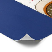 Uitzicht van de neuskegel van de delta IV-raket Poster (Hoek)