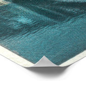 Uitzicht van de New Suspension Bridge Poster (Hoek)