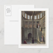 Uitzicht van de Nilometer, bord 2, van de 'Uitzich Briefkaart (Voorkant / Achterkant)